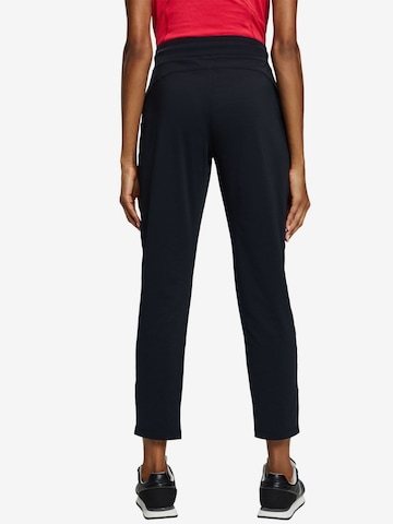 Regular Pantalon de sport ESPRIT en noir