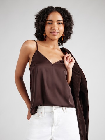 ABOUT YOU - Top 'Celia' en marrón: frente