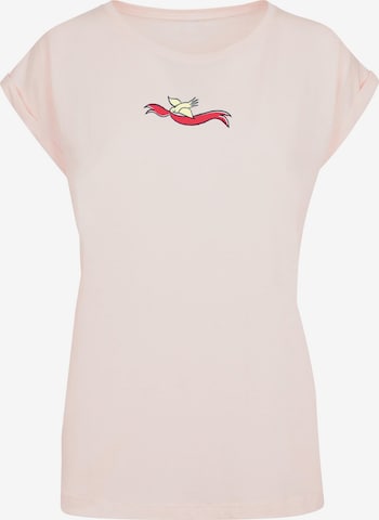 Merchcode T-Shirt 'Viva la vida 2' in Pink: predná strana