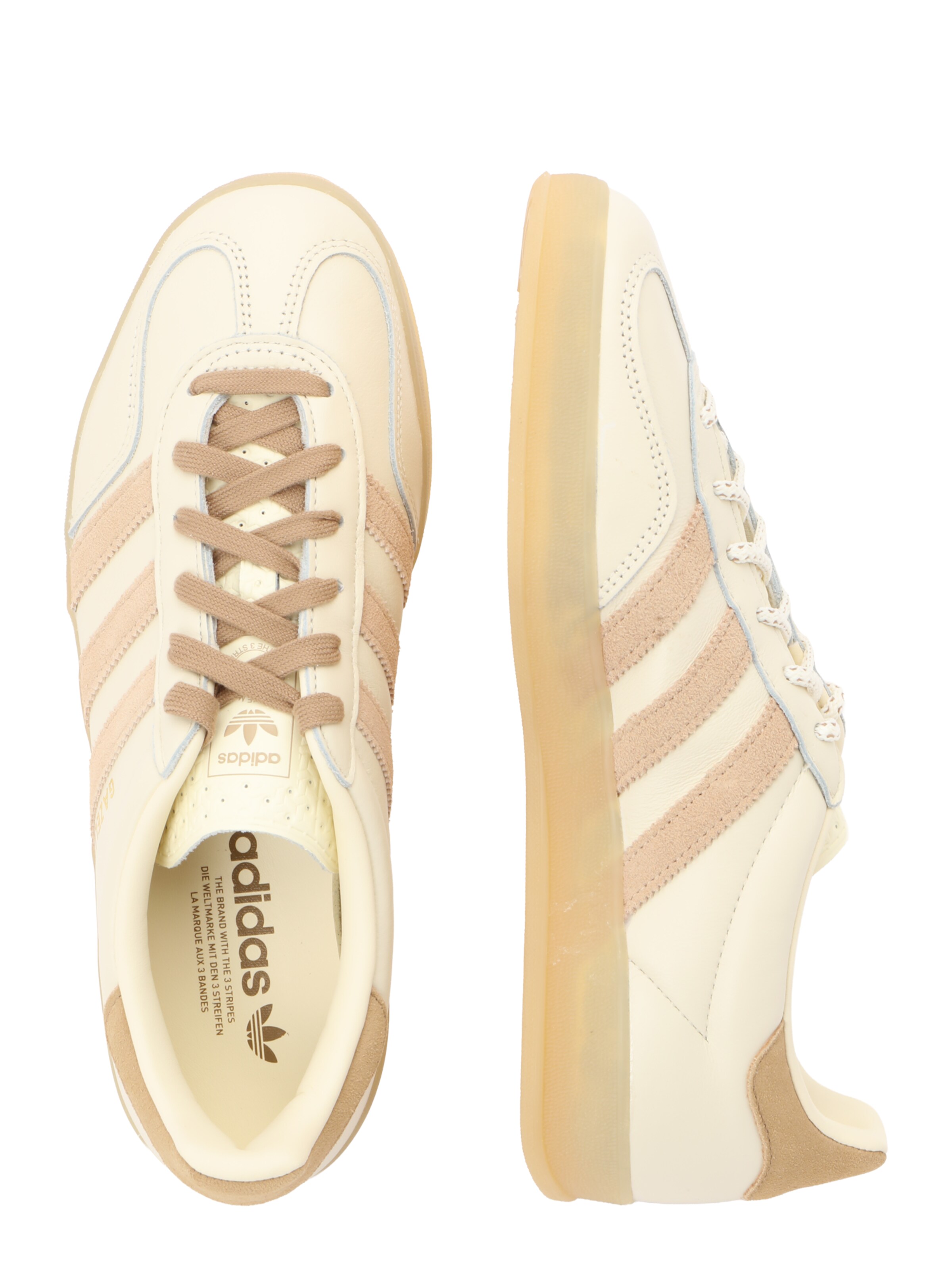 ADIDAS ORIGINALS - Sapatilhas baixas 'GAZELLE' em branco