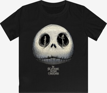 T-Shirt 'Nightmare Before Christmas Jacks Eyes' F4NT4STIC en noir : devant