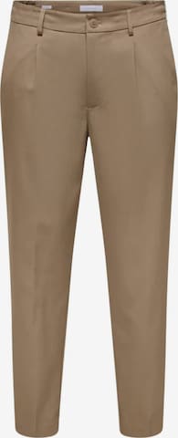 Only & Sons Pants 'ONSMIRO' in Beige: front