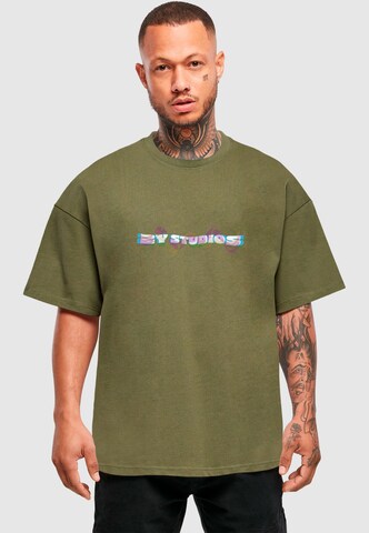 T-Shirt 'Wavy' 2Y Studios en vert : devant