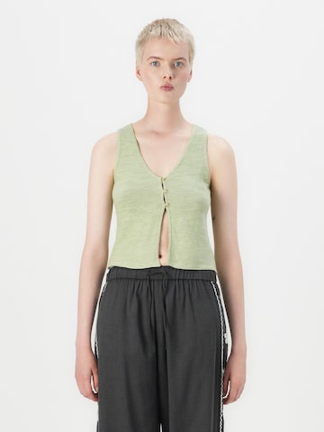 BILLABONGKardigan - zelena boja: prednji dio