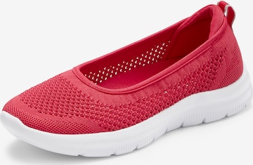 LASCANA Ballet Flats in Pink: front