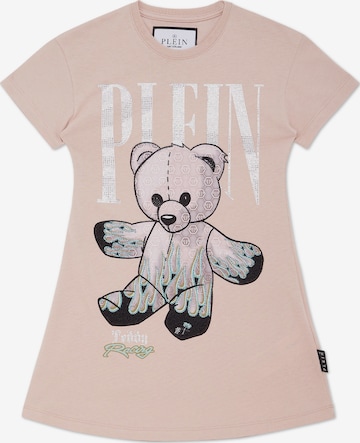 Philipp Plein - Vestido 'Teddy' em rosa: frente