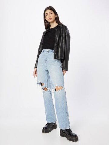 QS Pullover in Schwarz