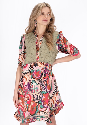 usha FESTIVAL - Vestido en Mezcla de colores: frente