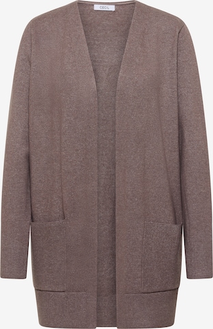 CECIL Strickjacke in Grau: Vorderseite