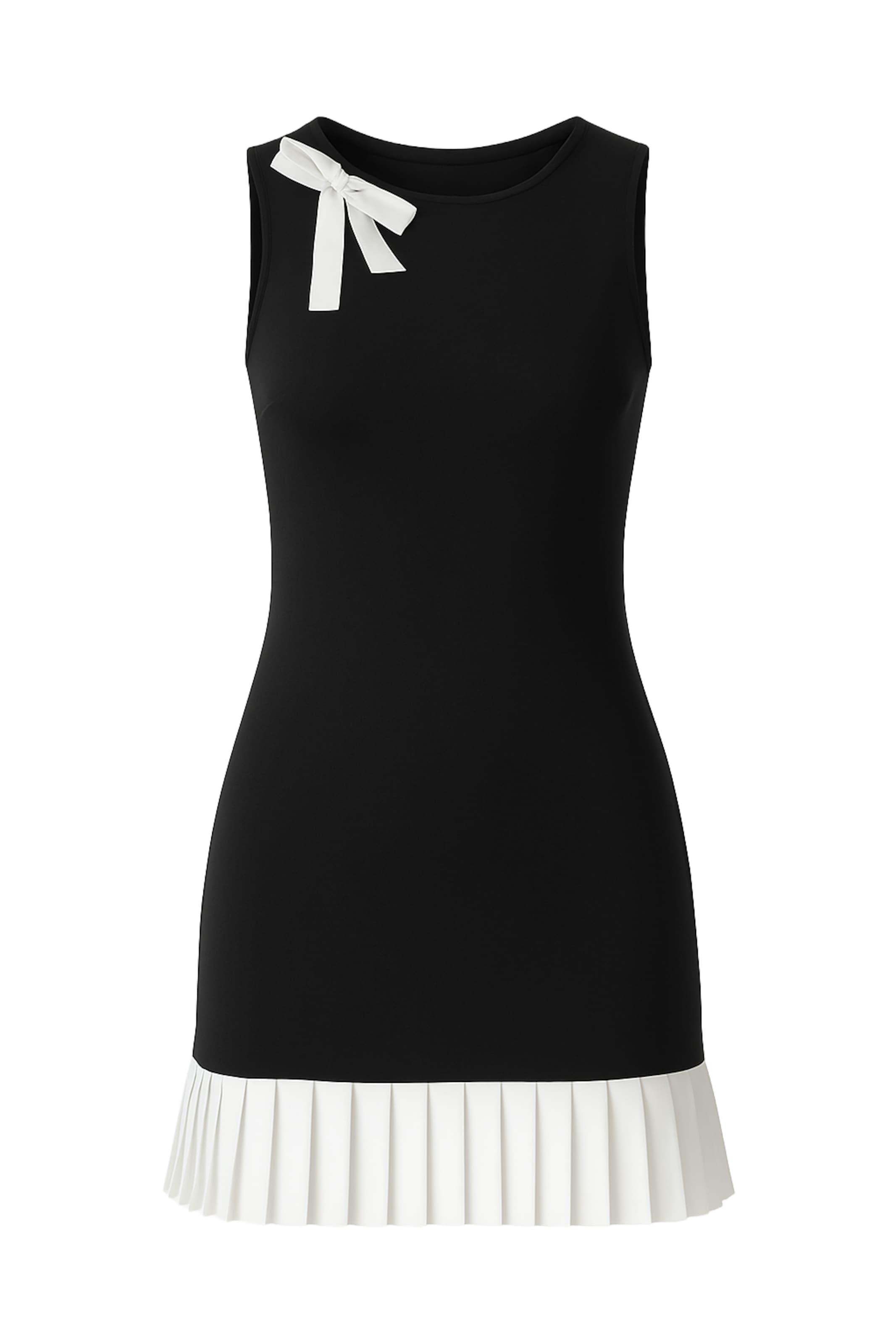 WOMAN VISION Jurk in Zwart: voorkant