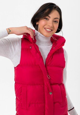 Gilet Jimmy Sanders en rouge