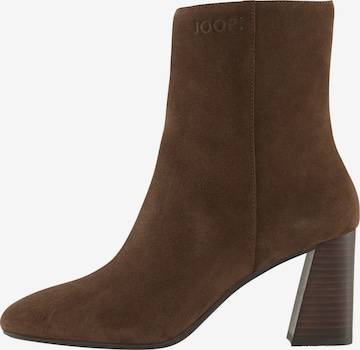 JOOP! Ankle Boots ' Velluto Macy ' in Brown: front