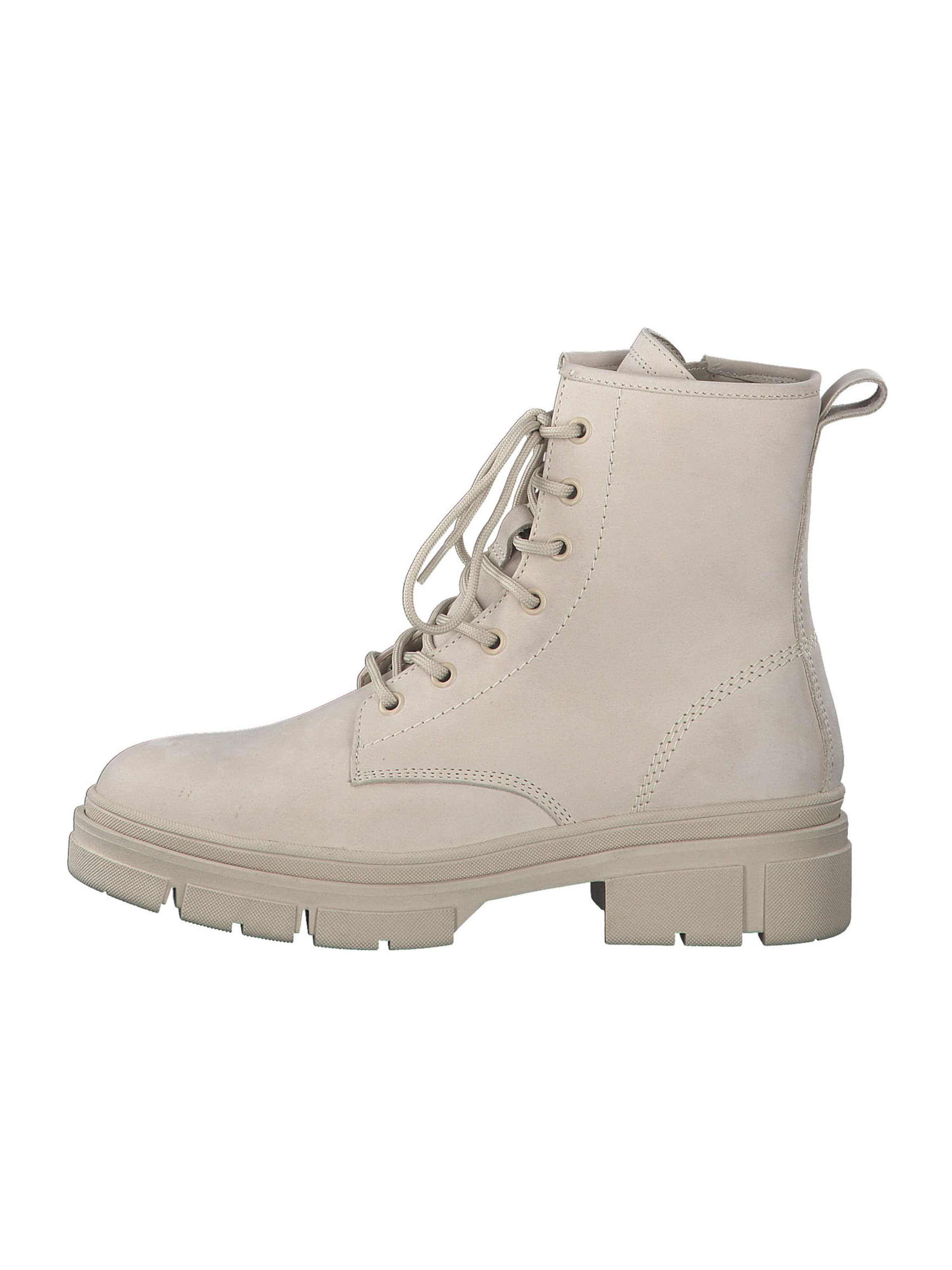 Stivaletto stringato di Tamaris in beige