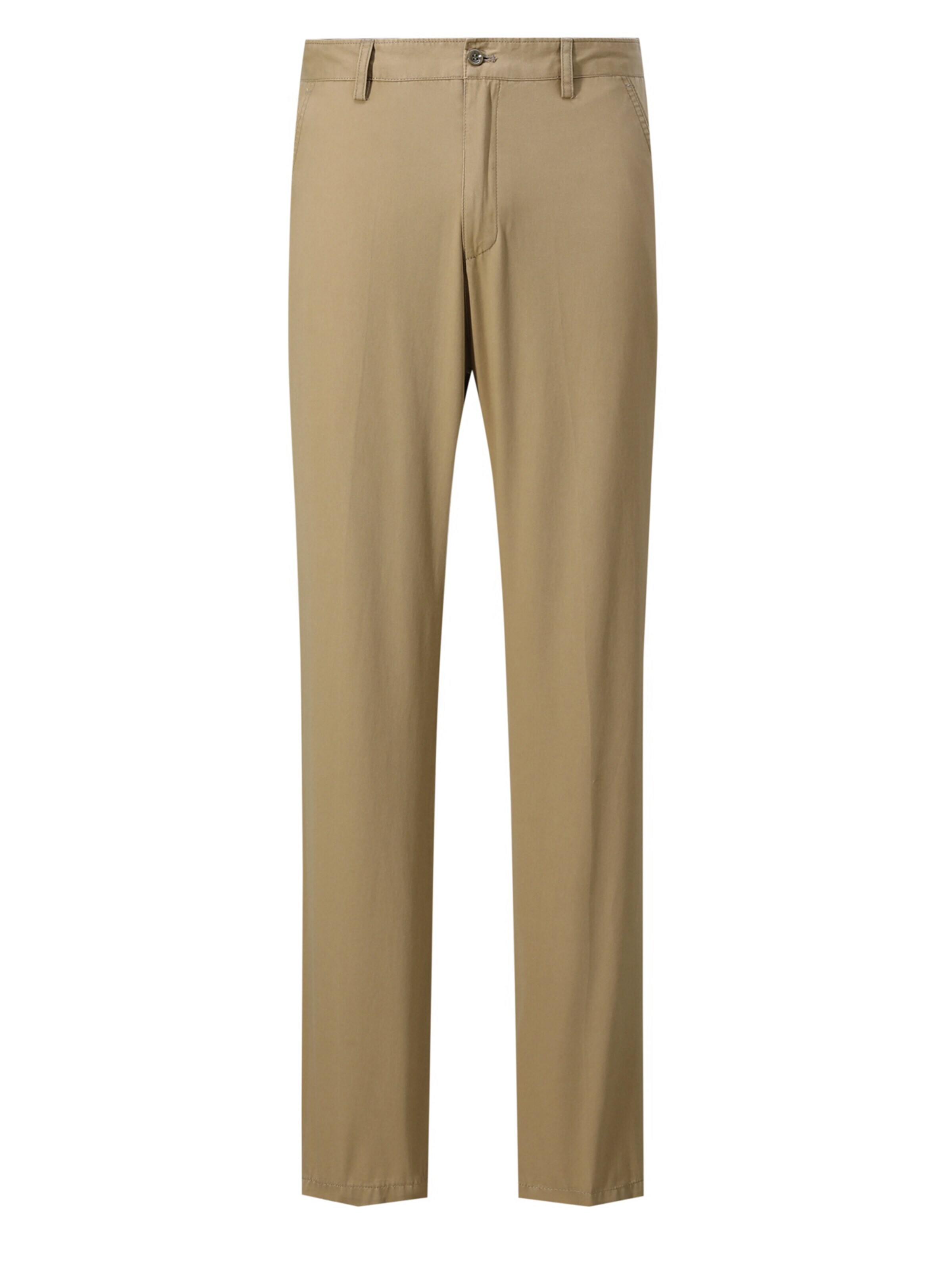 ALLTHEMEN Regular Pleat-Front Pants 'Stofffall' in Green