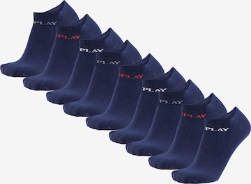 REPLAY Ponožky – modrá: přední strana