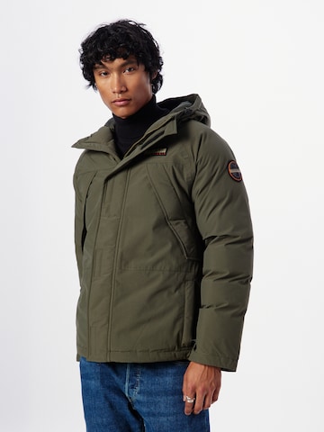 NAPAPIJRI Winter Jacket 'EPOCH SHORT' in Green: front