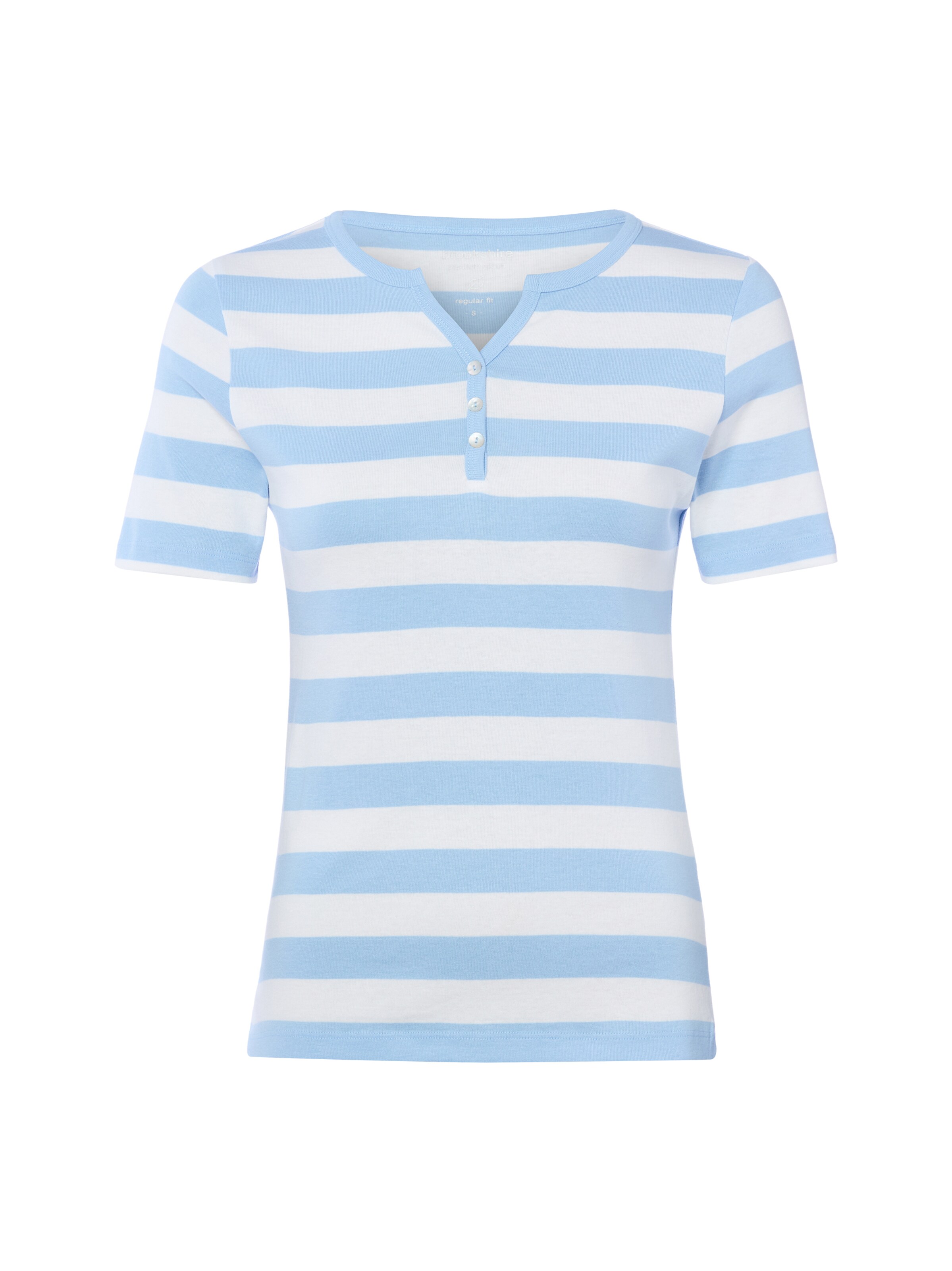 Brookshire T-Shirt in Blau: Vorderseite