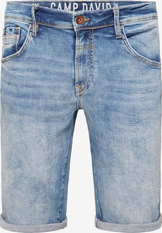 CAMP DAVID Regular Jeans in Blue: front