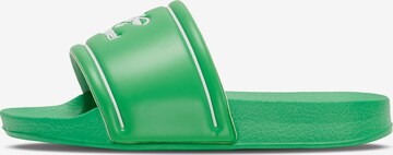 Hummel Beach & Pool Shoes in Green: front