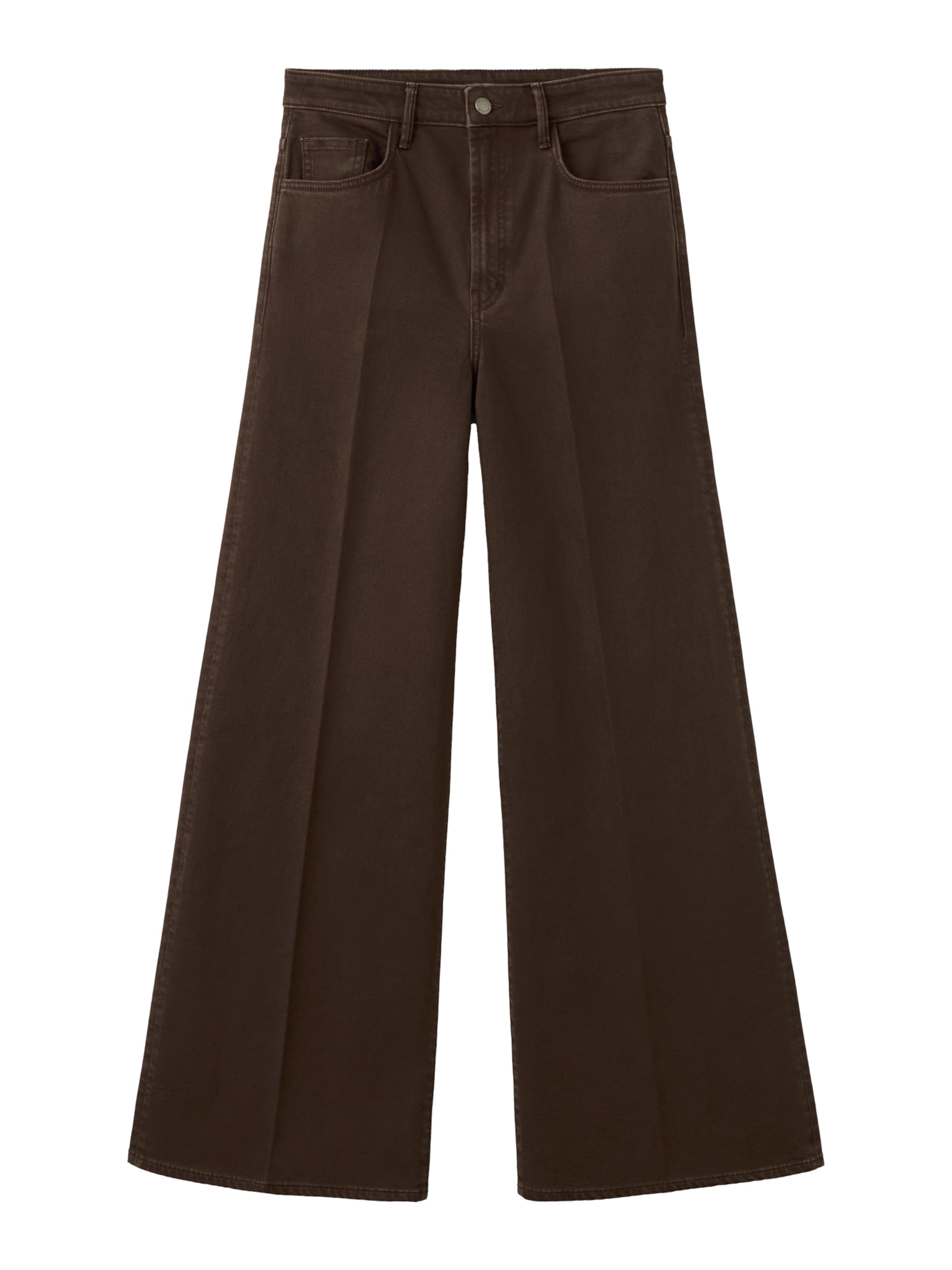 MANGO Farkut 'ELISE' värissä tummanruskea, Tuotenäkymä