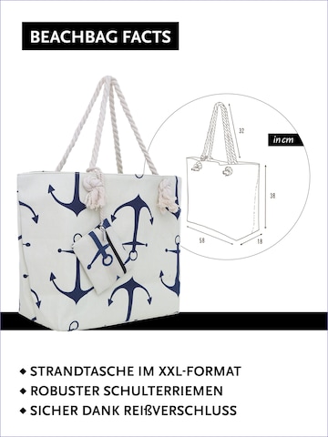 DonDon Beach Bag in White
