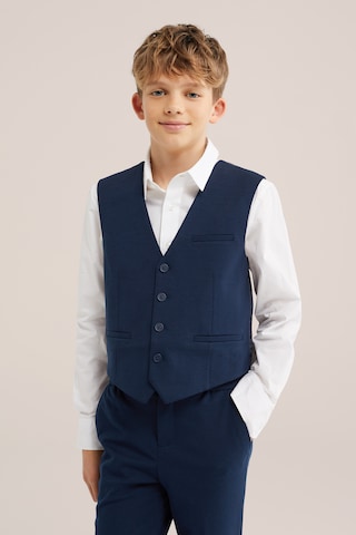 WE Fashion Bodywarmer in Blauw: voorkant