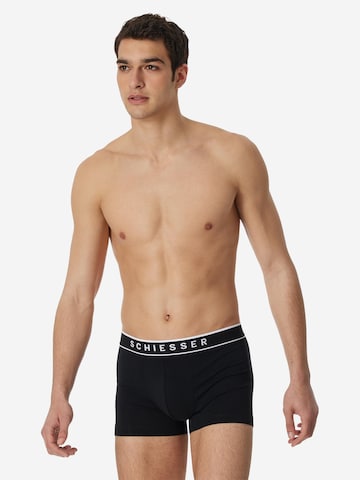 SCHIESSER Boxer shorts in Black