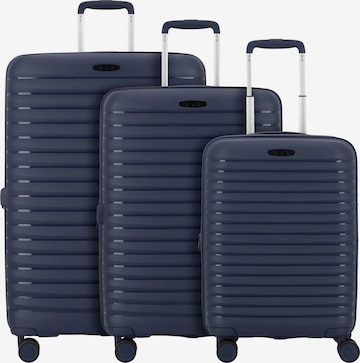 Ensemble de bagages D&N en bleu : devant