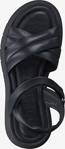 TAMARIS Sandals in Black