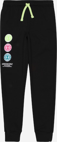 UNDER ARMOUR Tapered Sportbroek 'Rival Anaml' in Zwart: voorkant