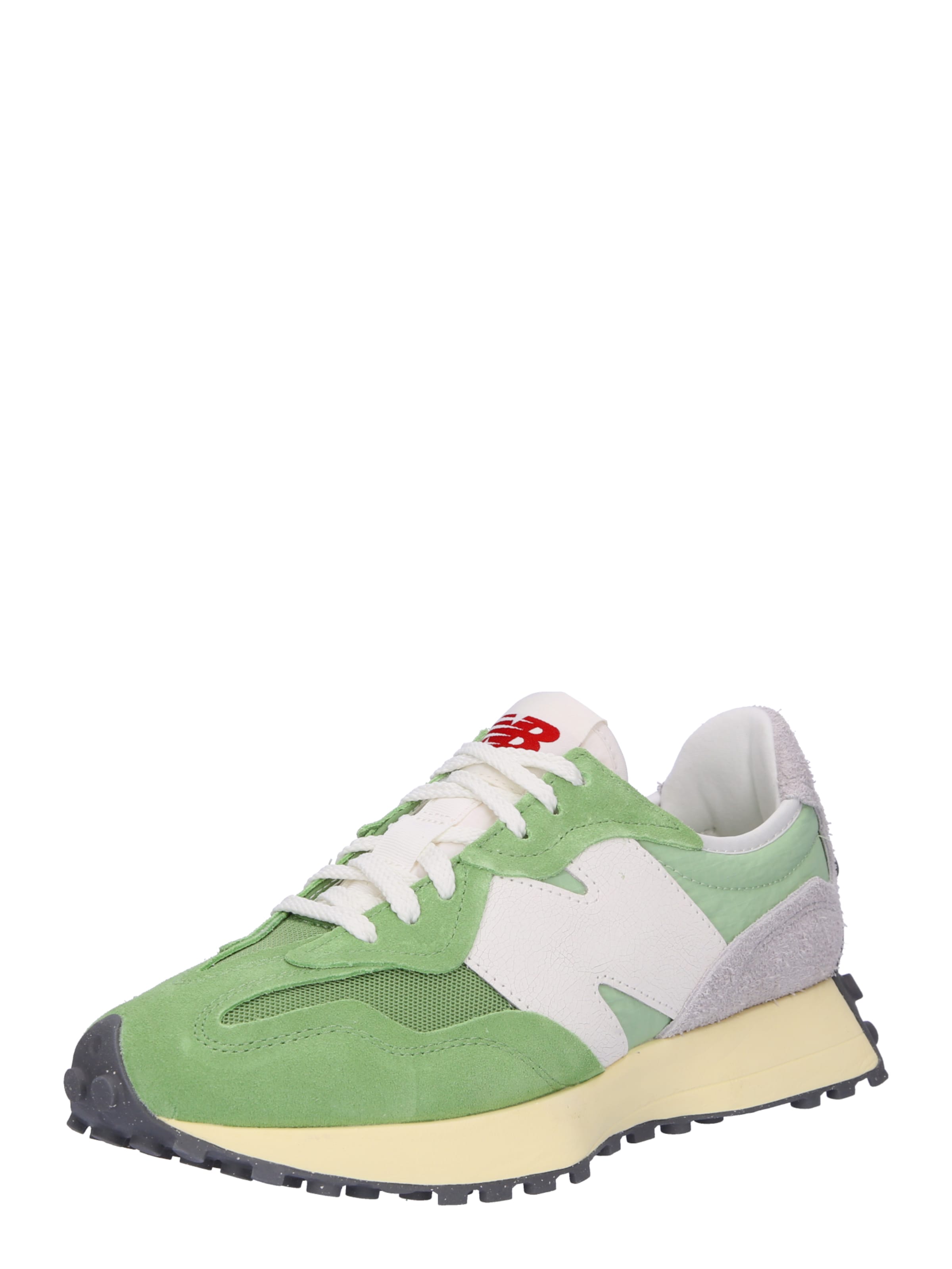 Baskets basses '327' new balance en vert : devant