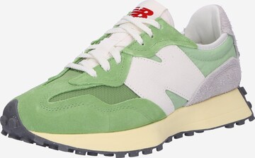 Baskets basses '327' new balance en vert : devant