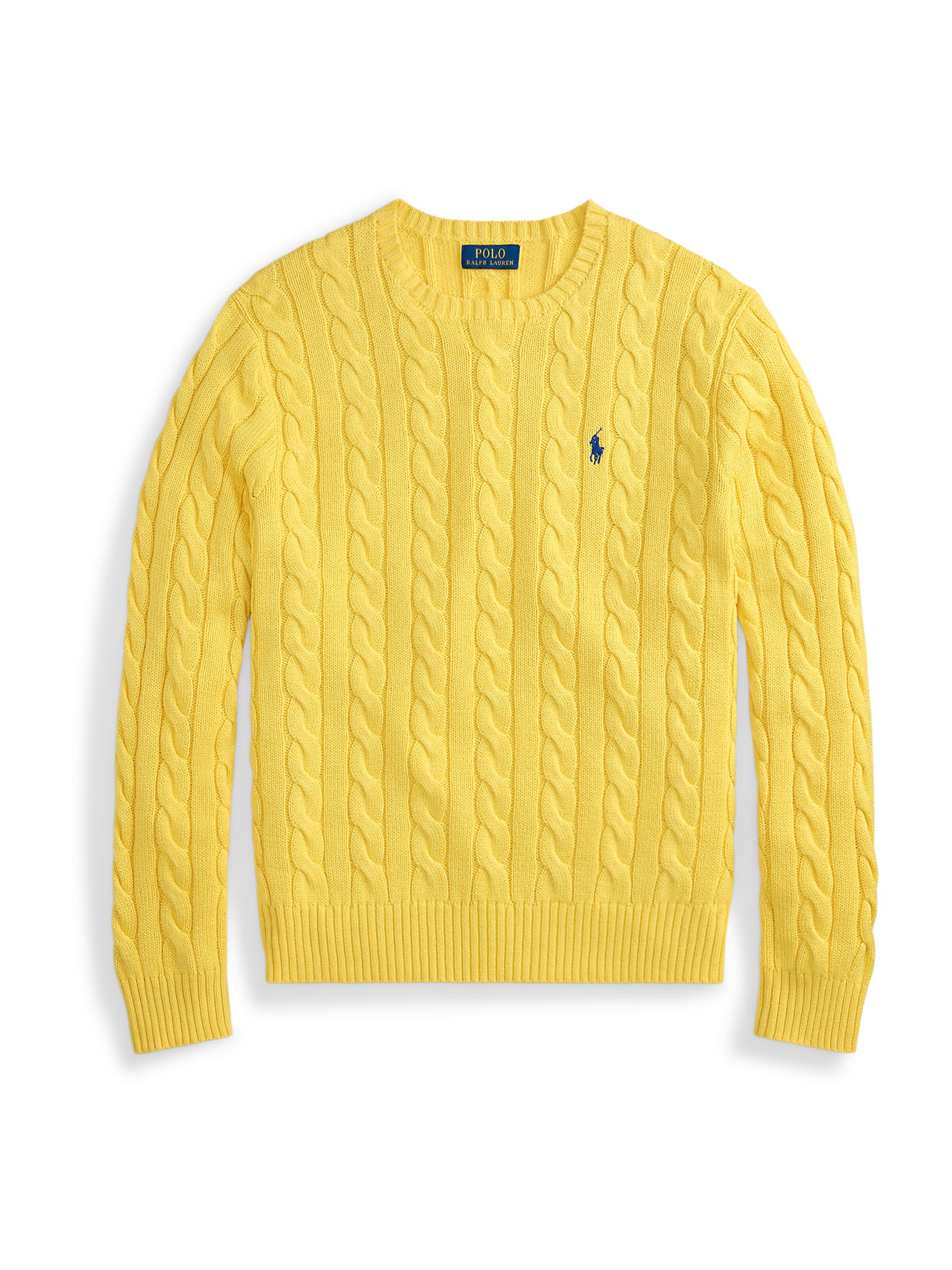 Polo Ralph Lauren Свитер 'DRIVER' в размере S в Желтый, Обзор товара