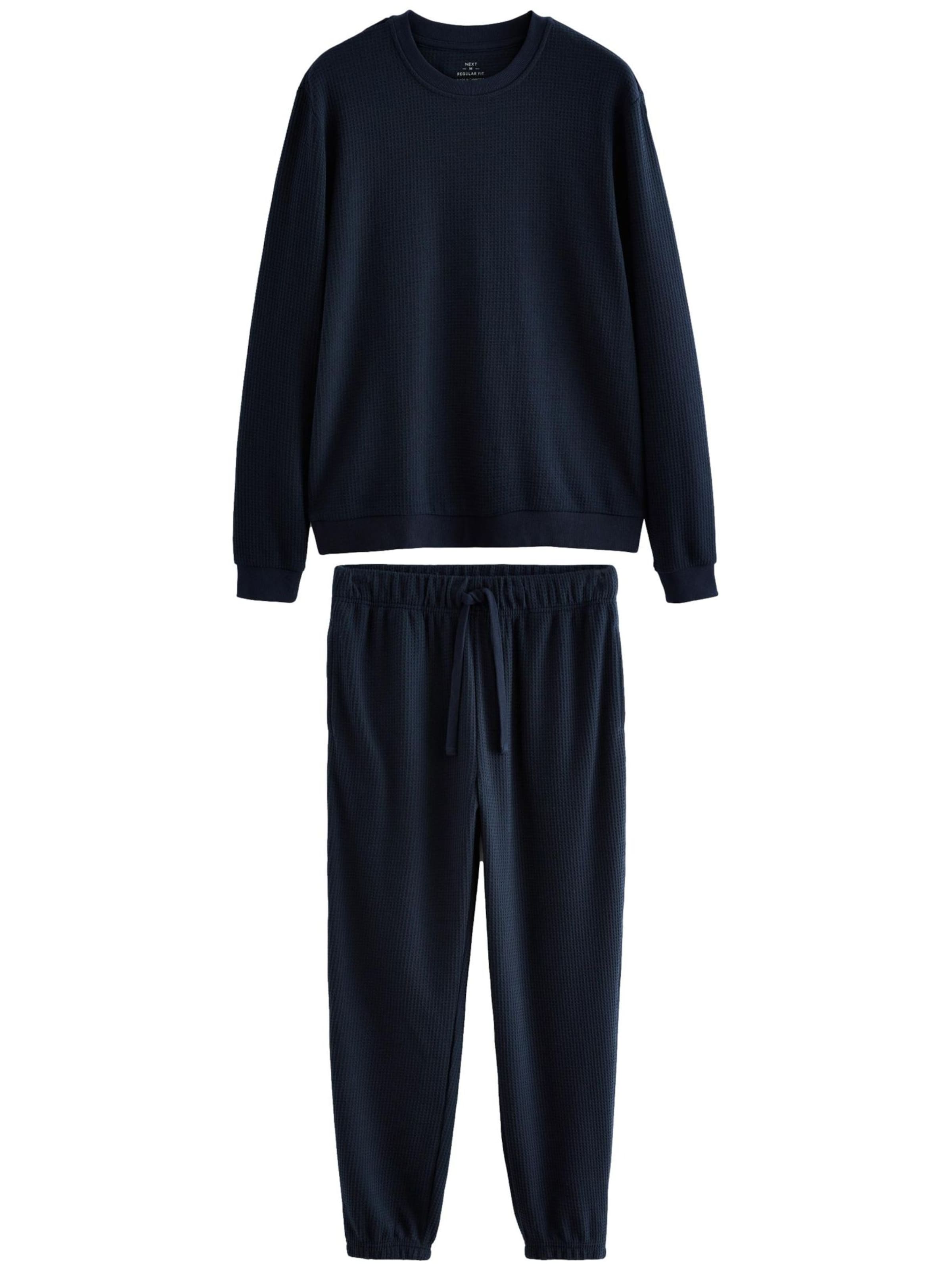 Next Πιτζάμα μακριά σε μπλε: μπροστά