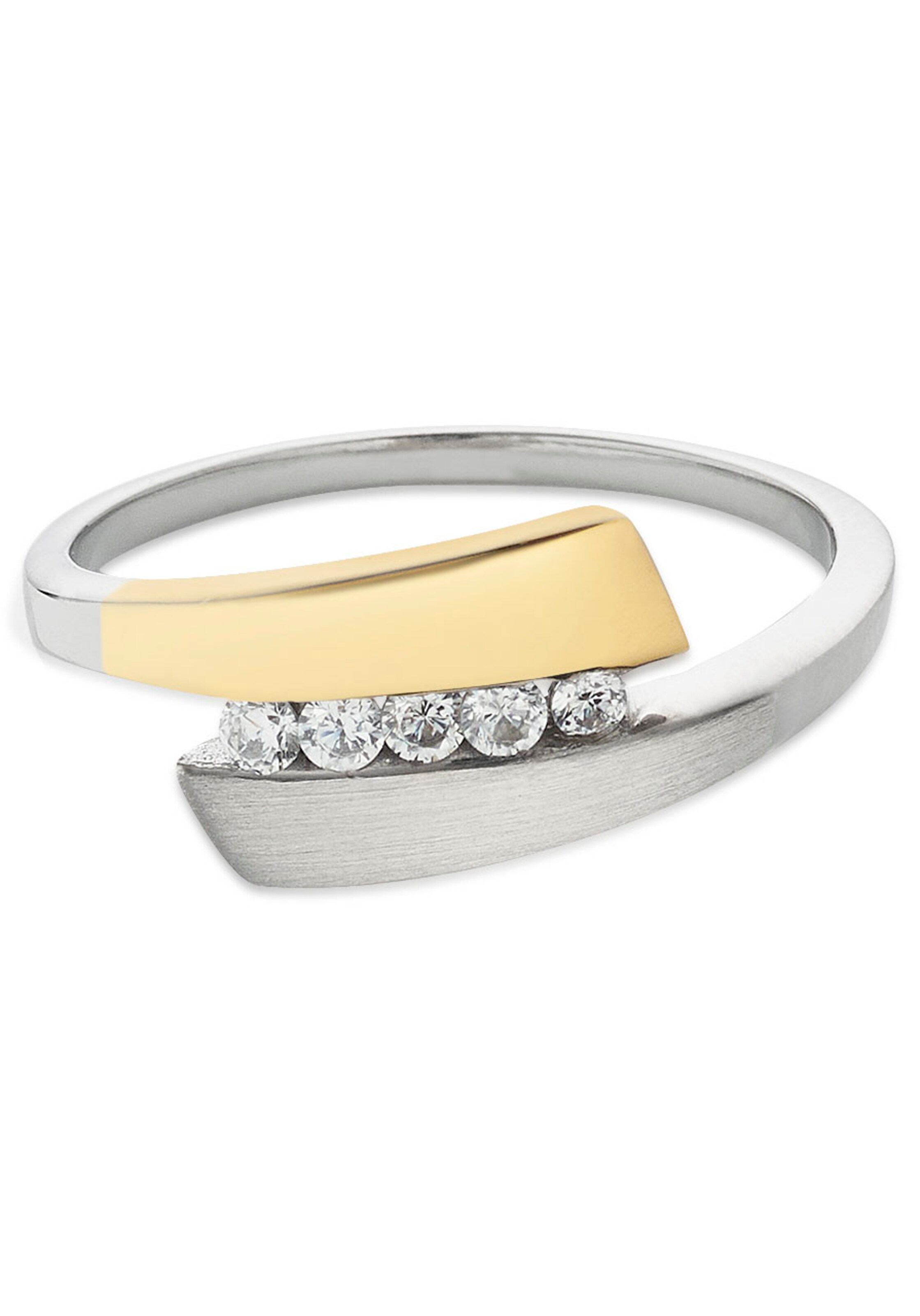 Bruno Banani Ring in Silber: Vorderseite