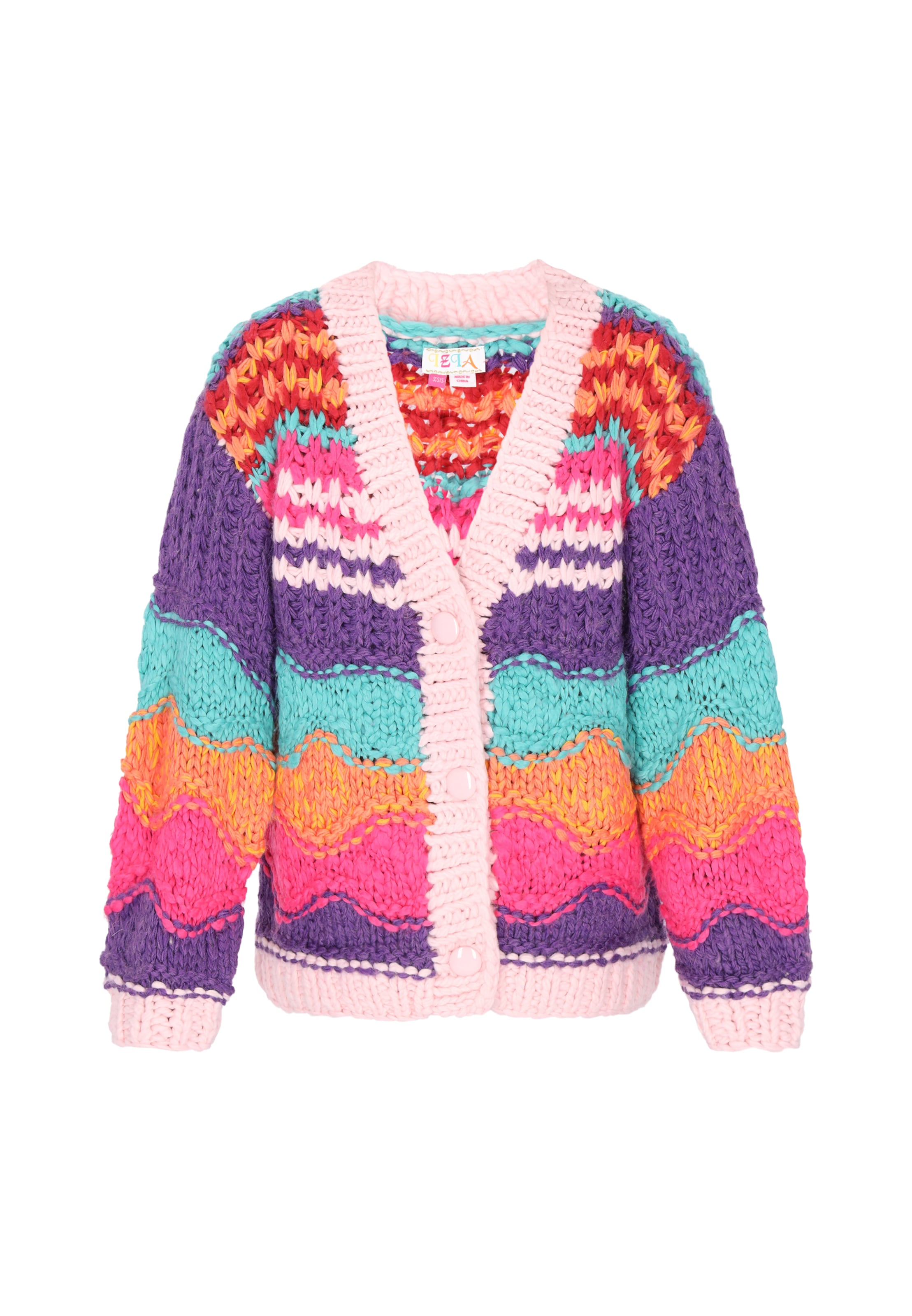 IZIA Kardigán 'Fashion Look' - vegyes színek: elől