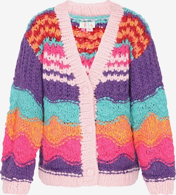 IZIA Neuletakki 'Fashion Look' värissä monivärinen: etupuoli