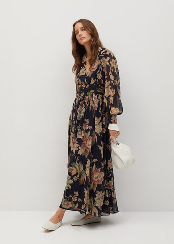 MANGO Kleid in Schwarz: Vorderseite