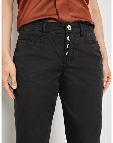 Regular Pantalon chino TAIFUN en noir