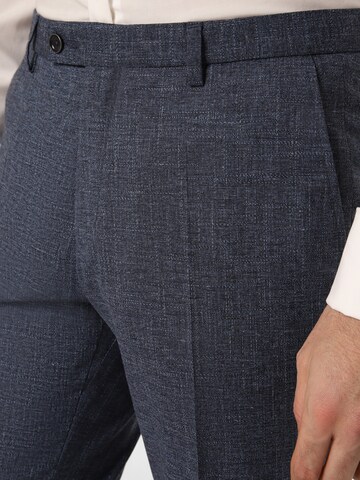 CG CLUB OF GENTS Slim fit Pleated Pants 'Paco-N' in Blue
