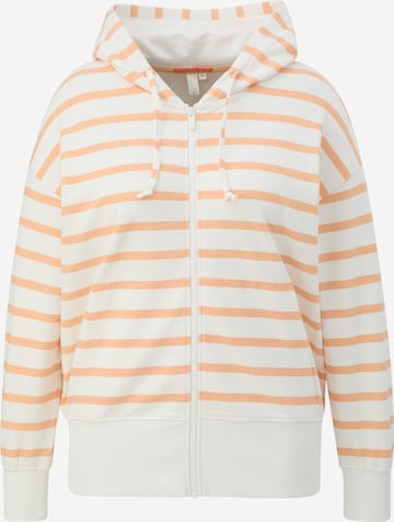 QS Sweatjacke in Orange: predná strana