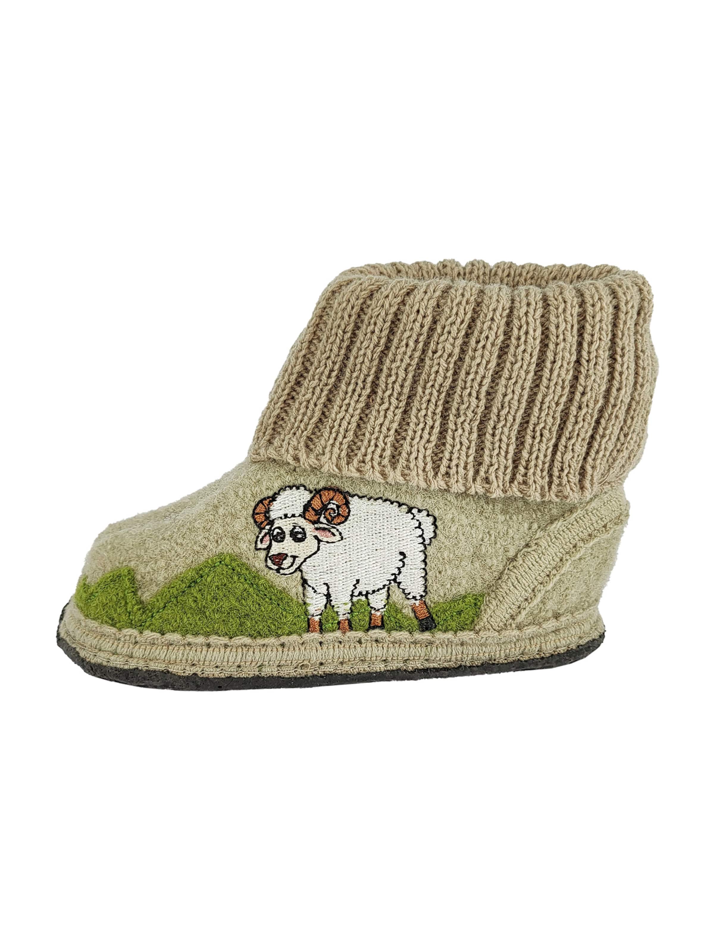 BECK Slipper 'Böckle' in Beige: front