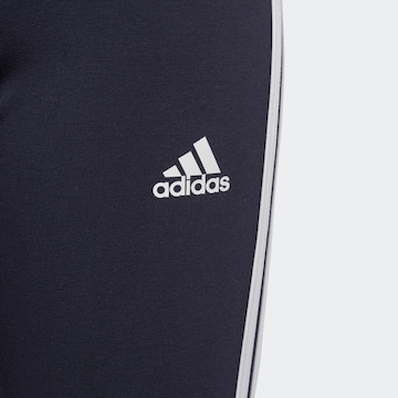 ADIDAS SPORTSWEAR Slim fit Workout Pants 'Essentials' in Blue