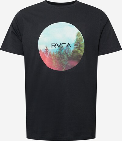 RVCA Camiseta 'Motors' en azul claro / verde / naranja / rosa / negro, Vista del producto