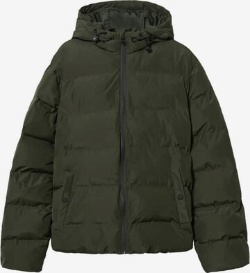 MANGO TEEN Winter Jacket 'Jan' in Green: front