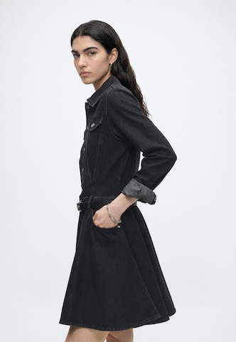 KARL LAGERFELD JEANS - Vestido camisero en negro