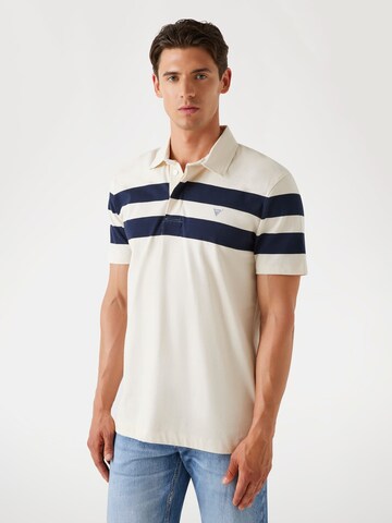 GUESS Poloshirt in Weiß: Vorderseite