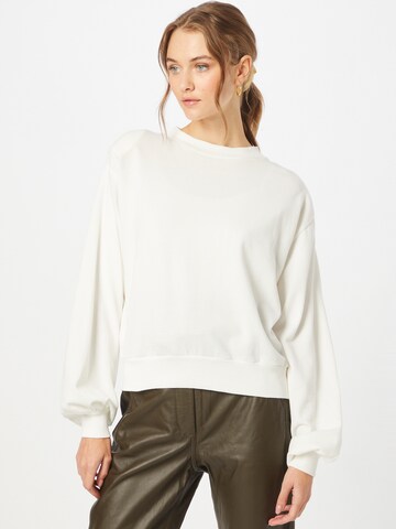 Sweat-shirt 'Else' Line of Oslo en beige : devant