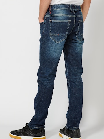 KOROSHI Regular Jeans in Blau