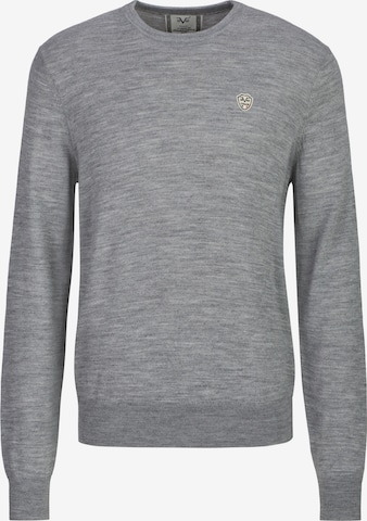 19V69 ITALIA Sweater 'Clint' in Grey: front